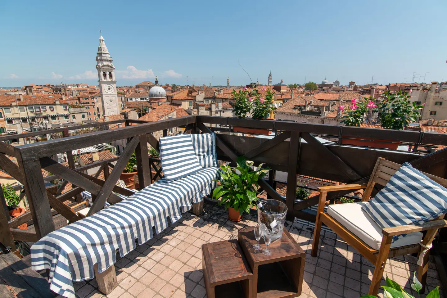 View of Venice from Venice5th roof
